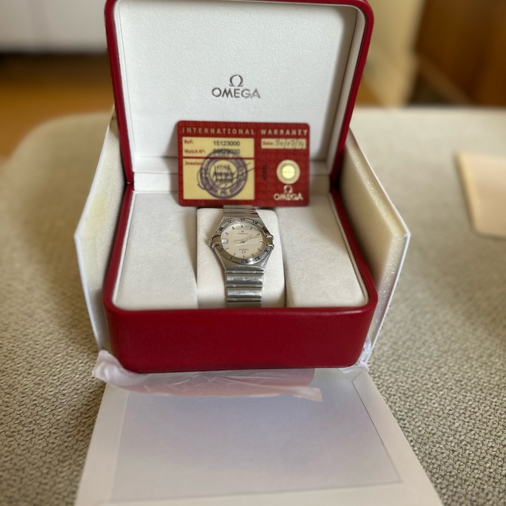 ❌SOLD❌Omega Silver Watch